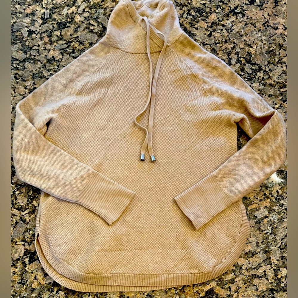 Merino Wool Funnel Neck Sweater